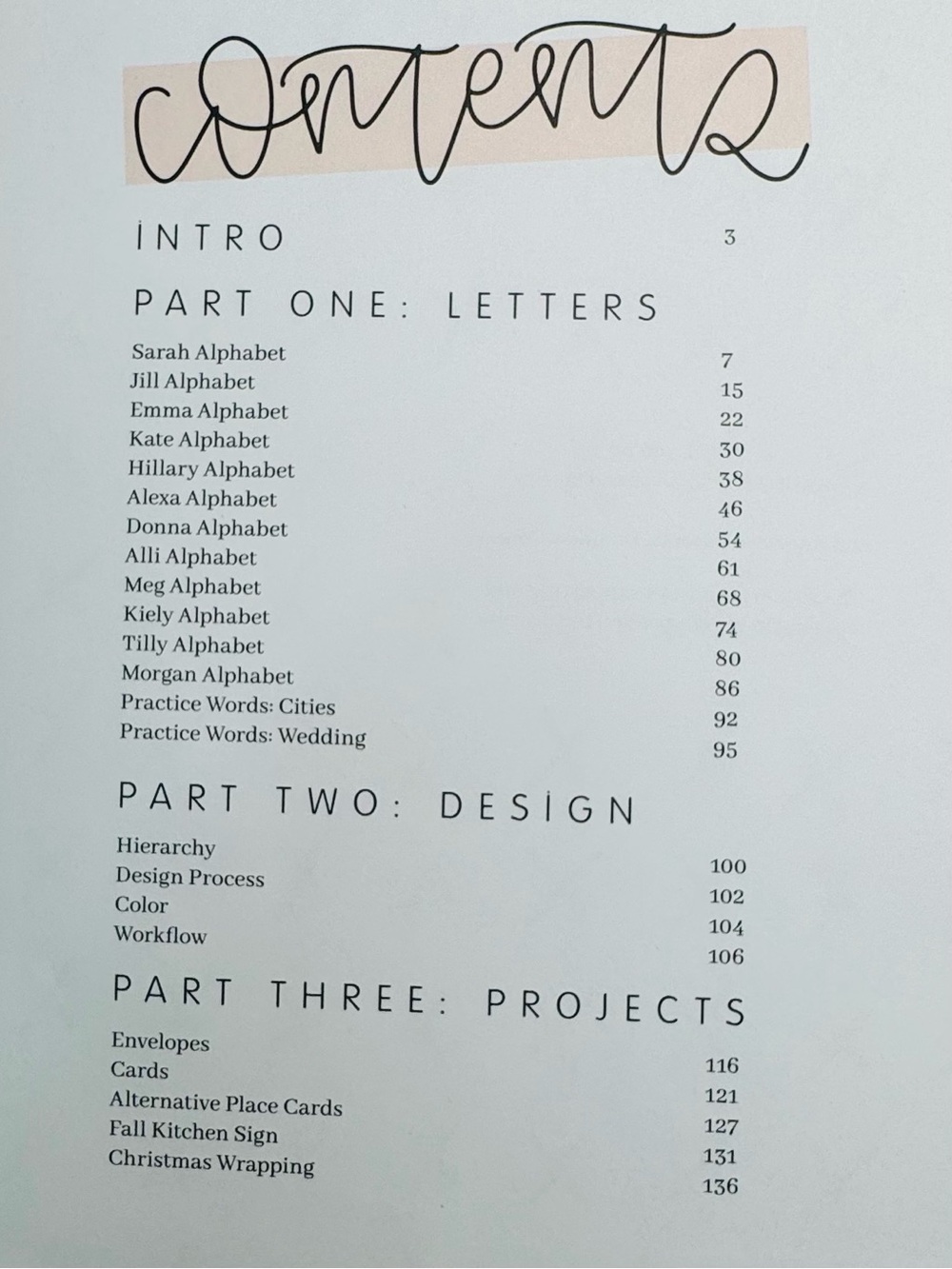Hand Lettering 201 Intermediate Lettering + Design Basics - White & Gold - Picture 2 of 11